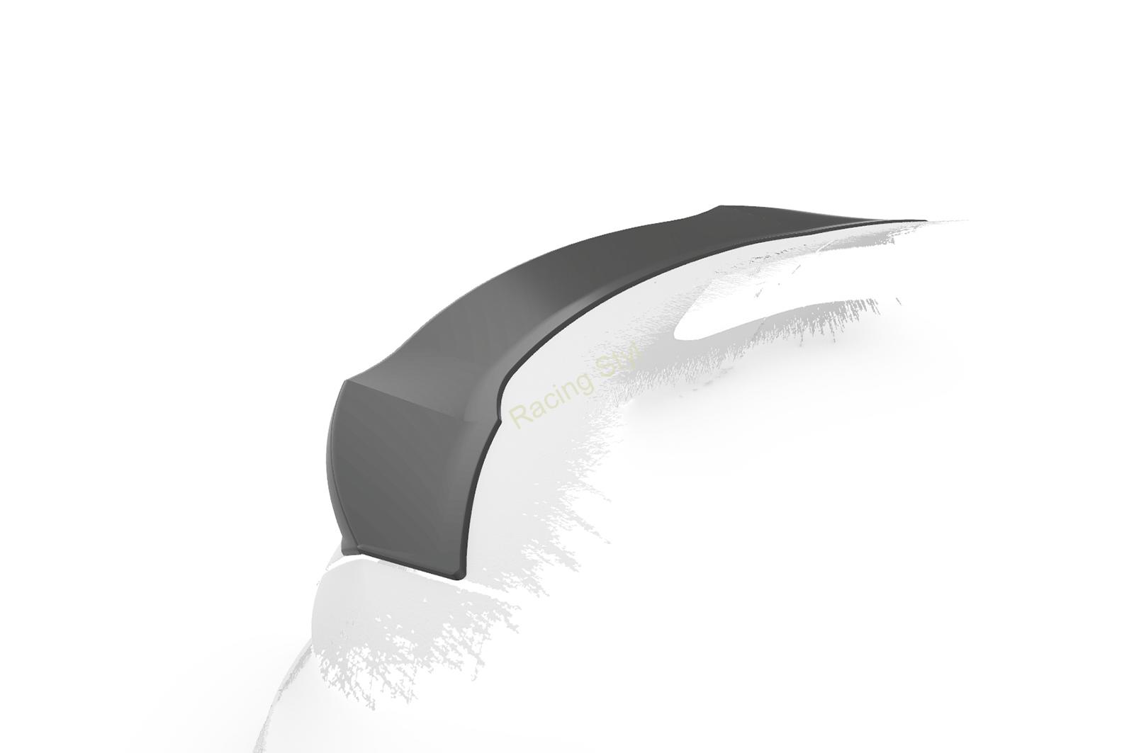 Mercedes Benz E (A238) Cabrio spoiler na víko kufru Glossy Black CSR Lesk.