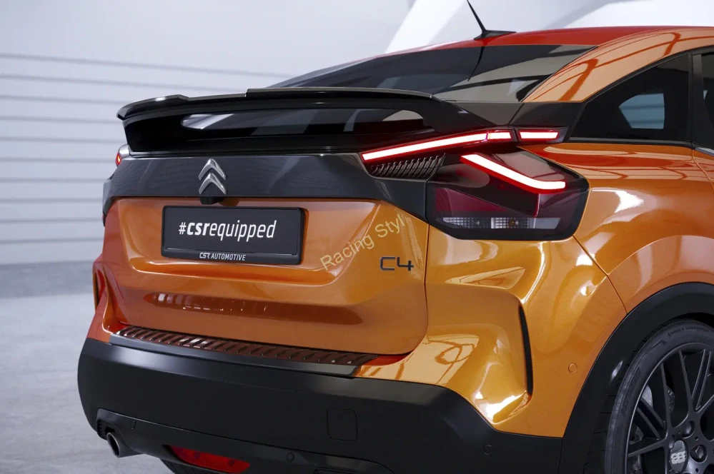 Citroen C4/ e-C4 spoiler na zadní křídlo Glossy Black Lesk