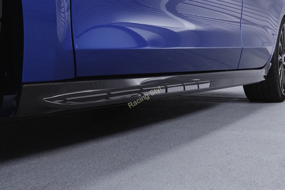 Škoda Octavia 4 nástavce na boční prahy Glossy Black CSR Lesk.