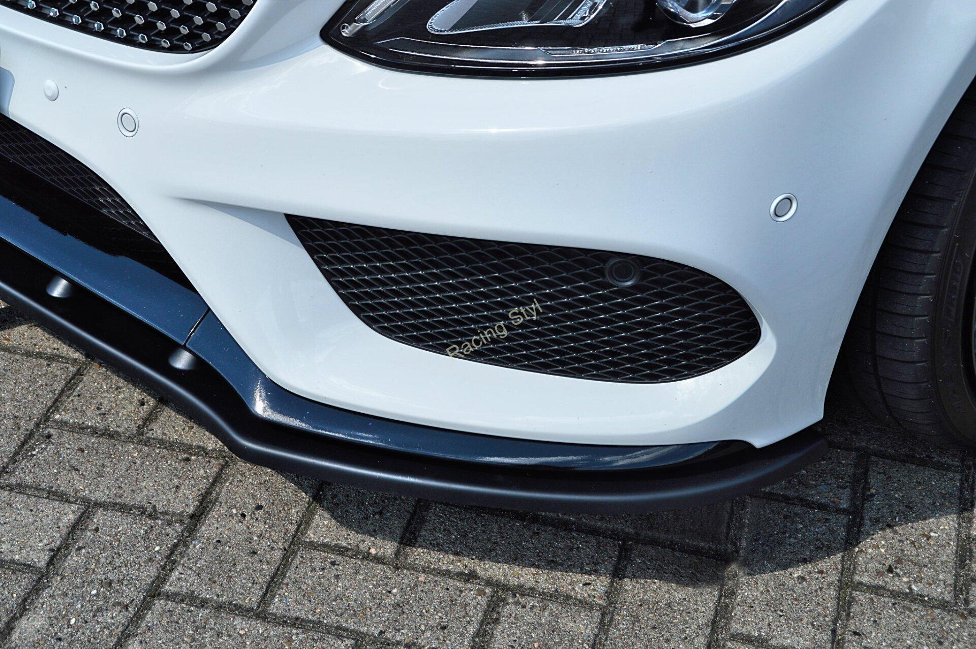 Mercedes C W205 43 AMG Sedan přední spoiler lipa IN Tuning Matt.