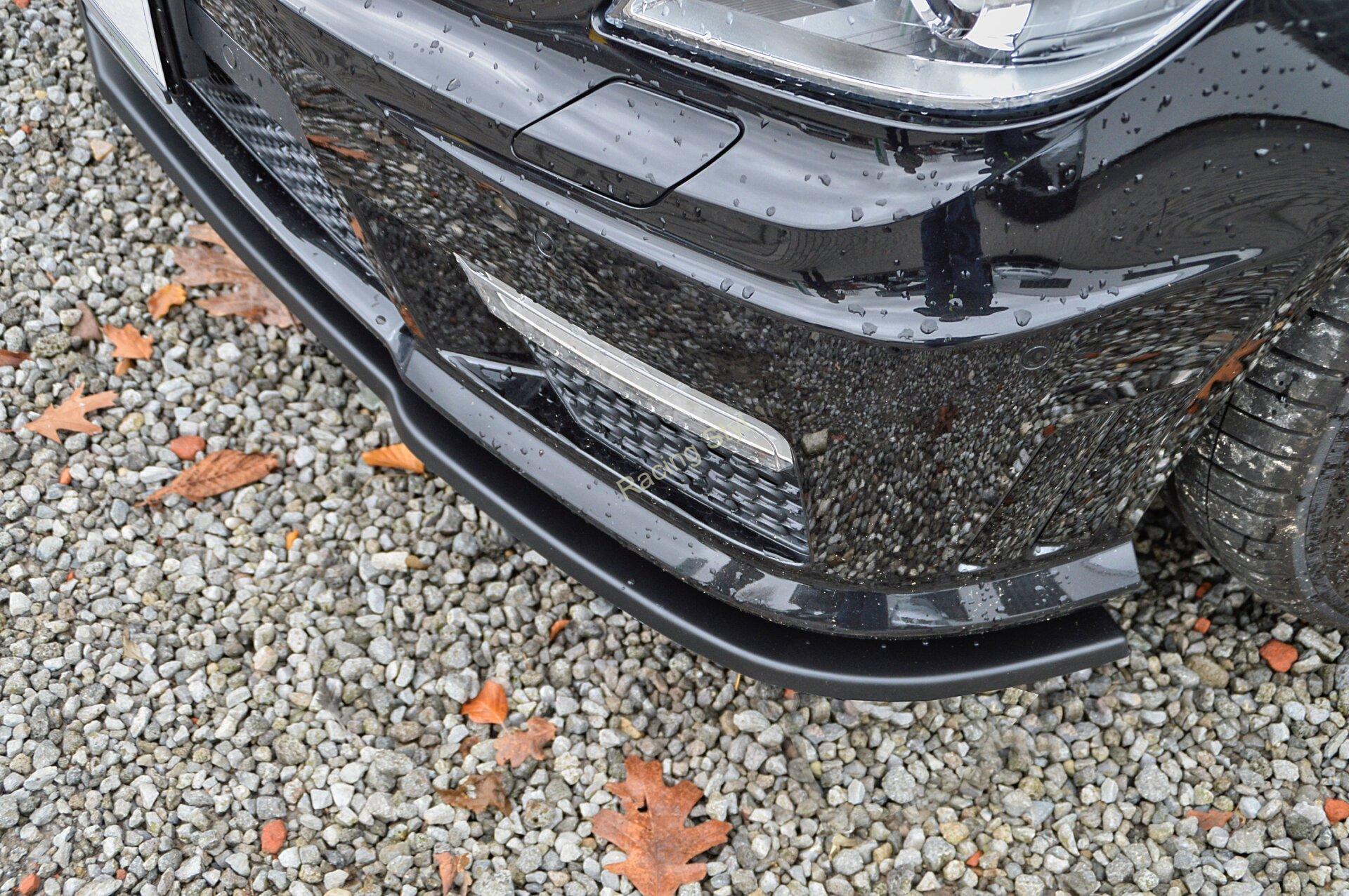 Mercedes Benz E63 AMG W212 S212 přední spoiler lipa Glossy Black IN Tuning Lesk.