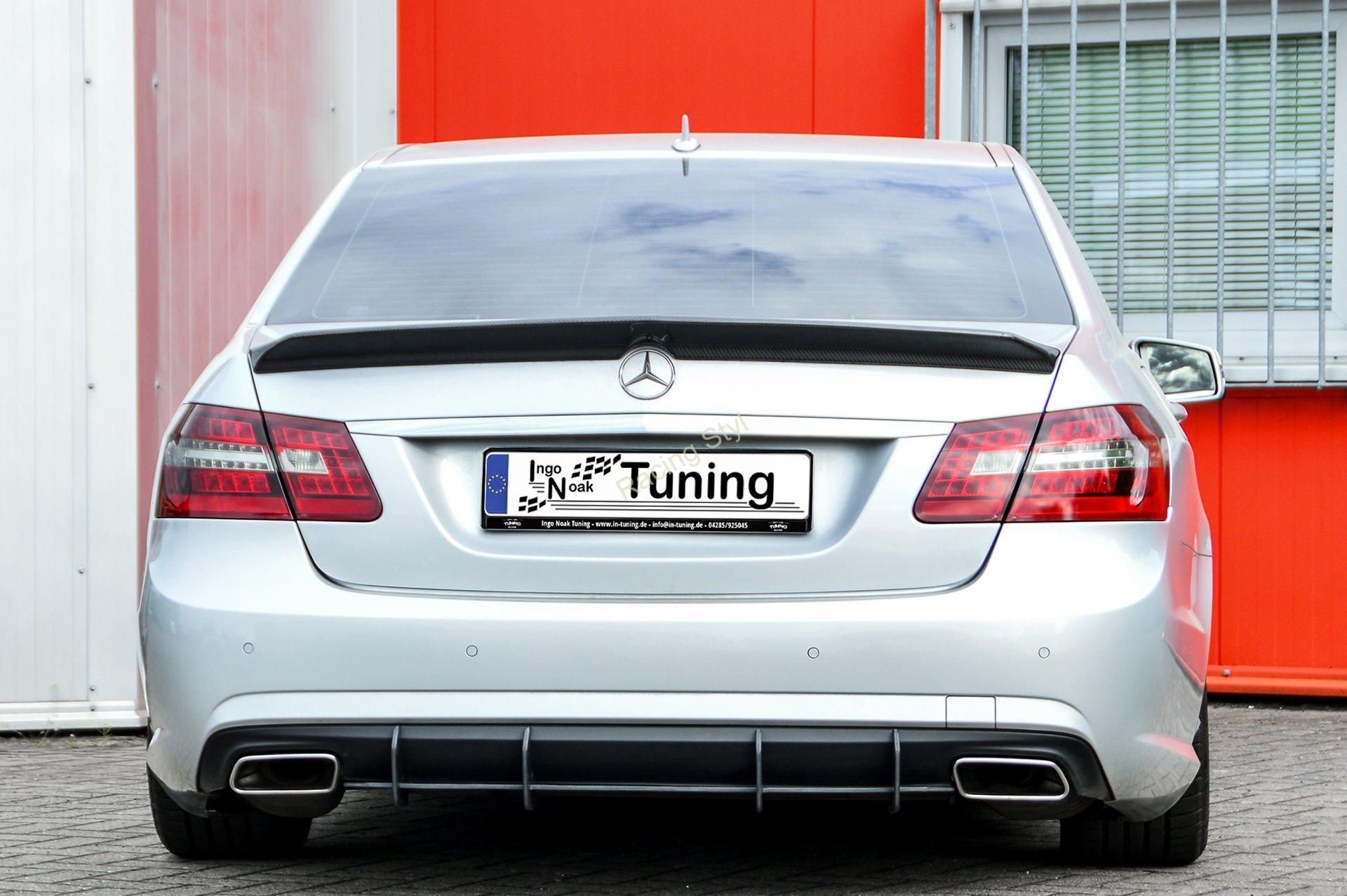 Mercedes Benz E W212 AMG-Line spoiler na zadní nárazník difuzor IN Tuning