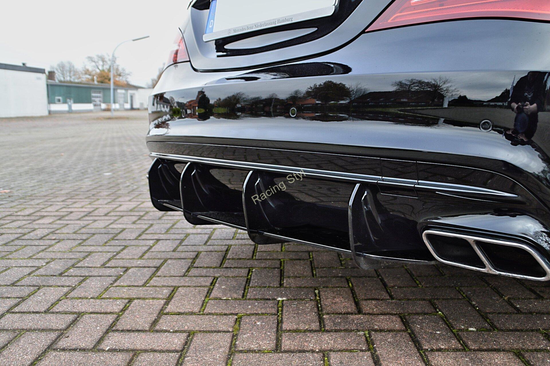 Mercedes Benz CLA 45 AMG Facelift spoiler na zadní nárazník difuzor IN Tuning