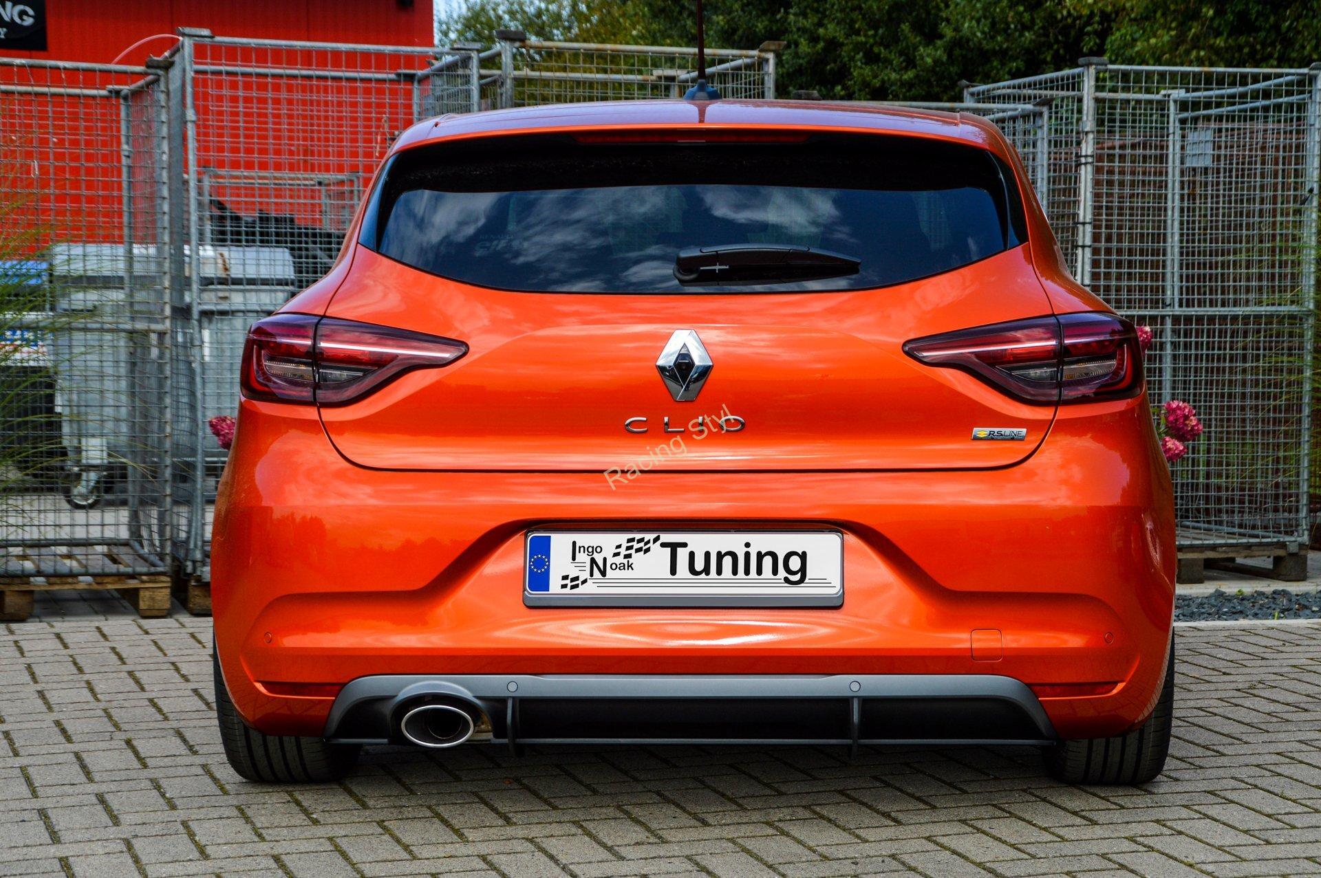 Renault Clio 5 RS-Line spoiler na zadní nárazník difuzor IN Tuning