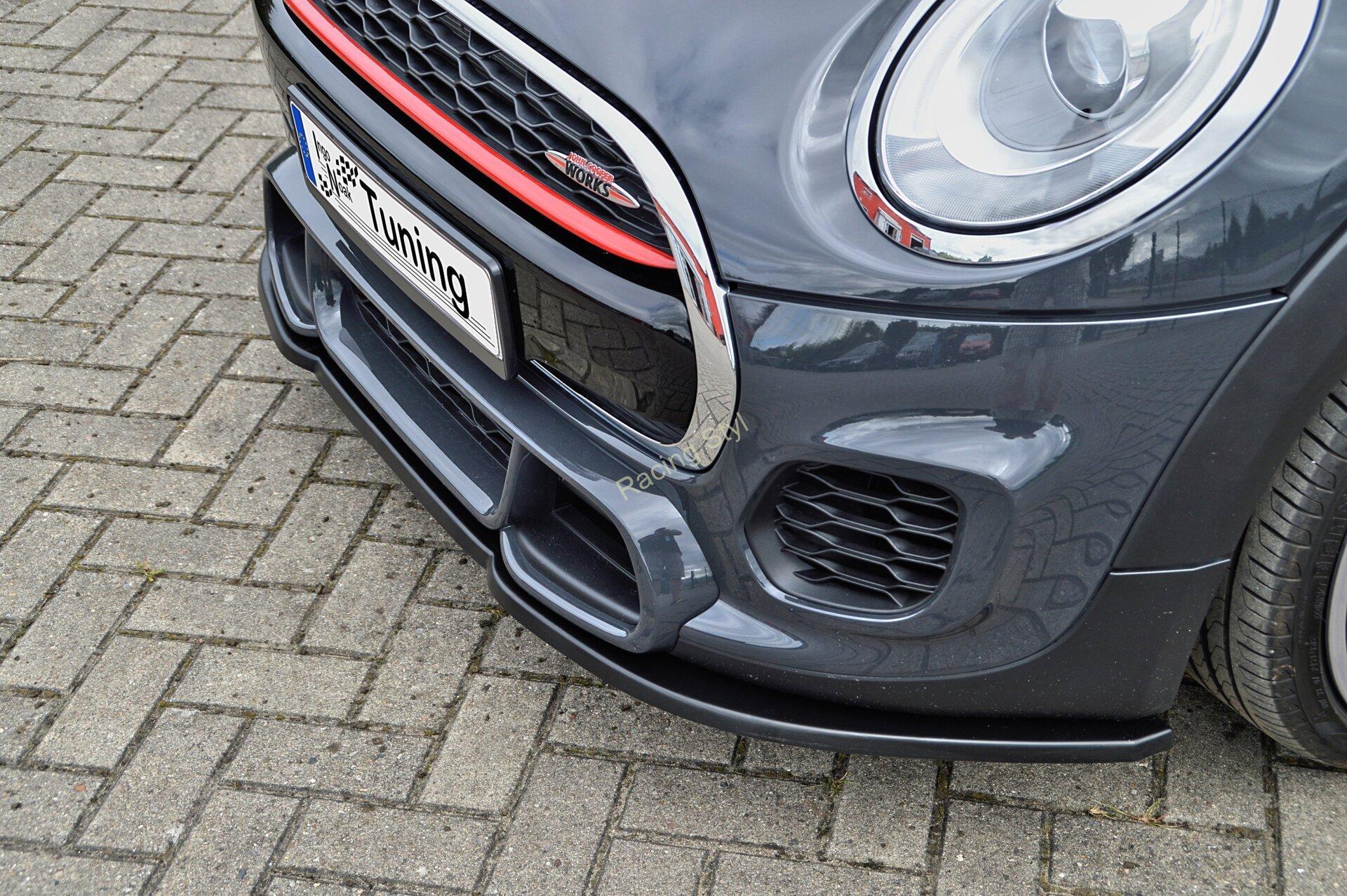 Mini Cooper JCW F55/ F56 přední spoiler lipa Glossy Black IN Tuning Lesk.