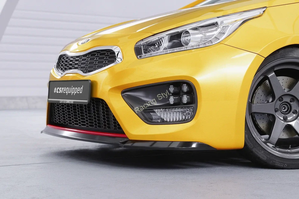 Kia Ceed (JD) GT/ Pro Ceed (JD) GT přední spoiler lipa Glossy Black CSR Lesk