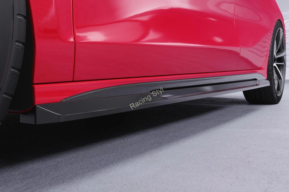 Audi A3 S-Line/ S3 (8Y) nástavce na boční prahy Glossy Black CSR Lesk