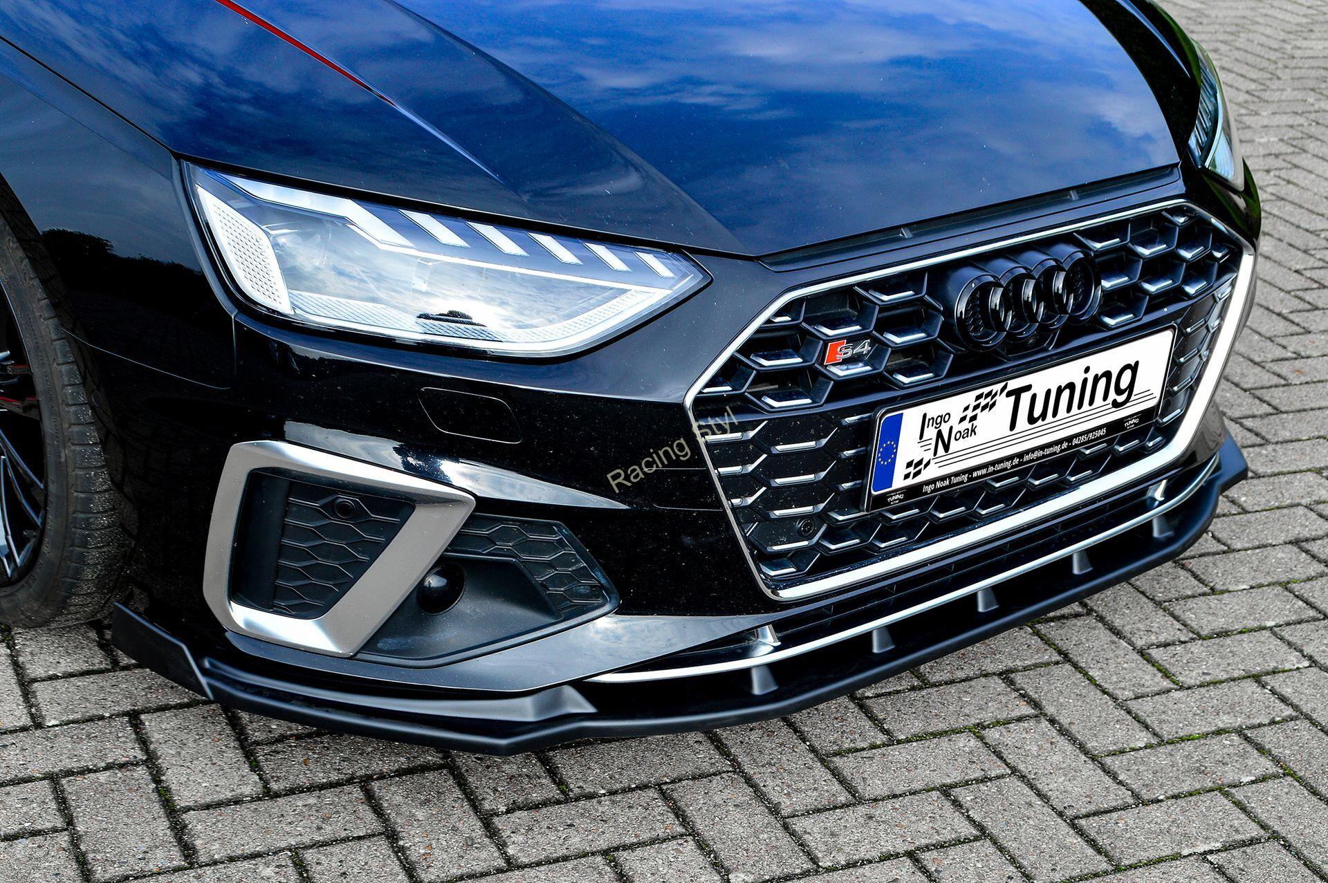Audi A4 S-Line/ S4 B9 Facelift přední spoiler lipa s křidélky IN Tuning Matt.