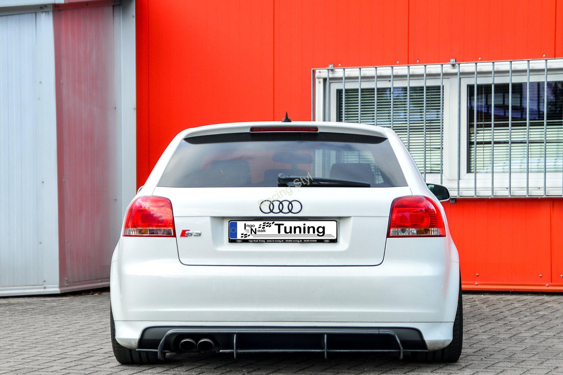 Audi S3 8P 3dveř. spoiler na zadní nárazník difuzor IN Tuning