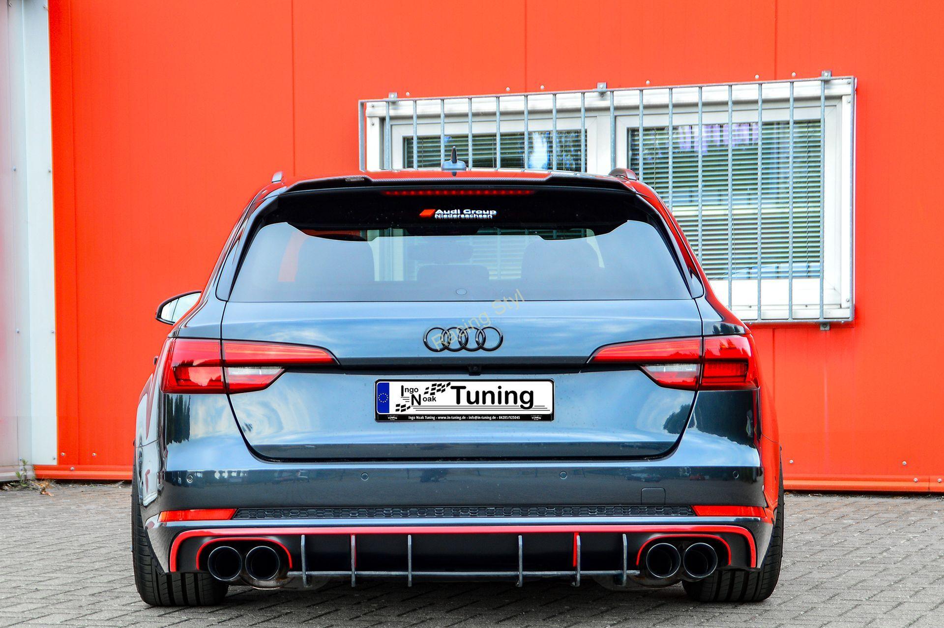 Audi S4 B9 spoiler na zadní nárazník difuzor IN Tuning