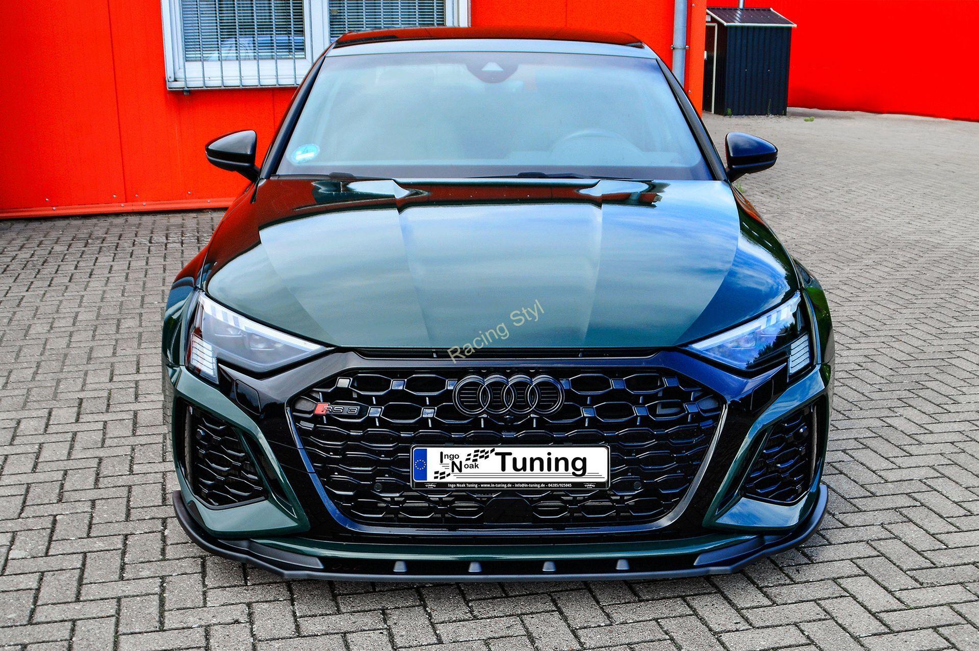 Audi RS3 8Y přední spoiler lipa IN Tuning Matt.