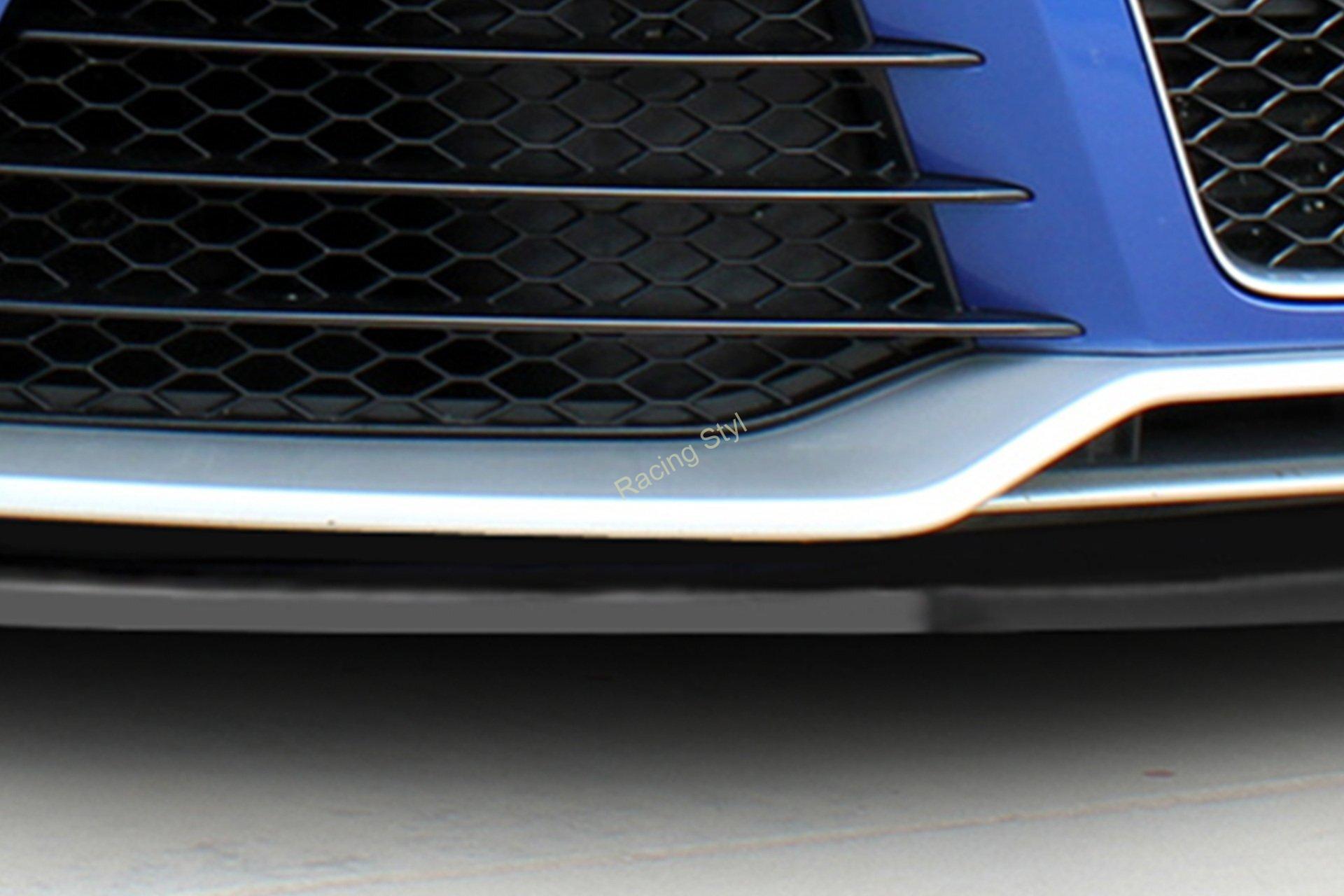 Audi TT RS 8J přední spoiler lipa Glossy Black IN Tuning Lesk.