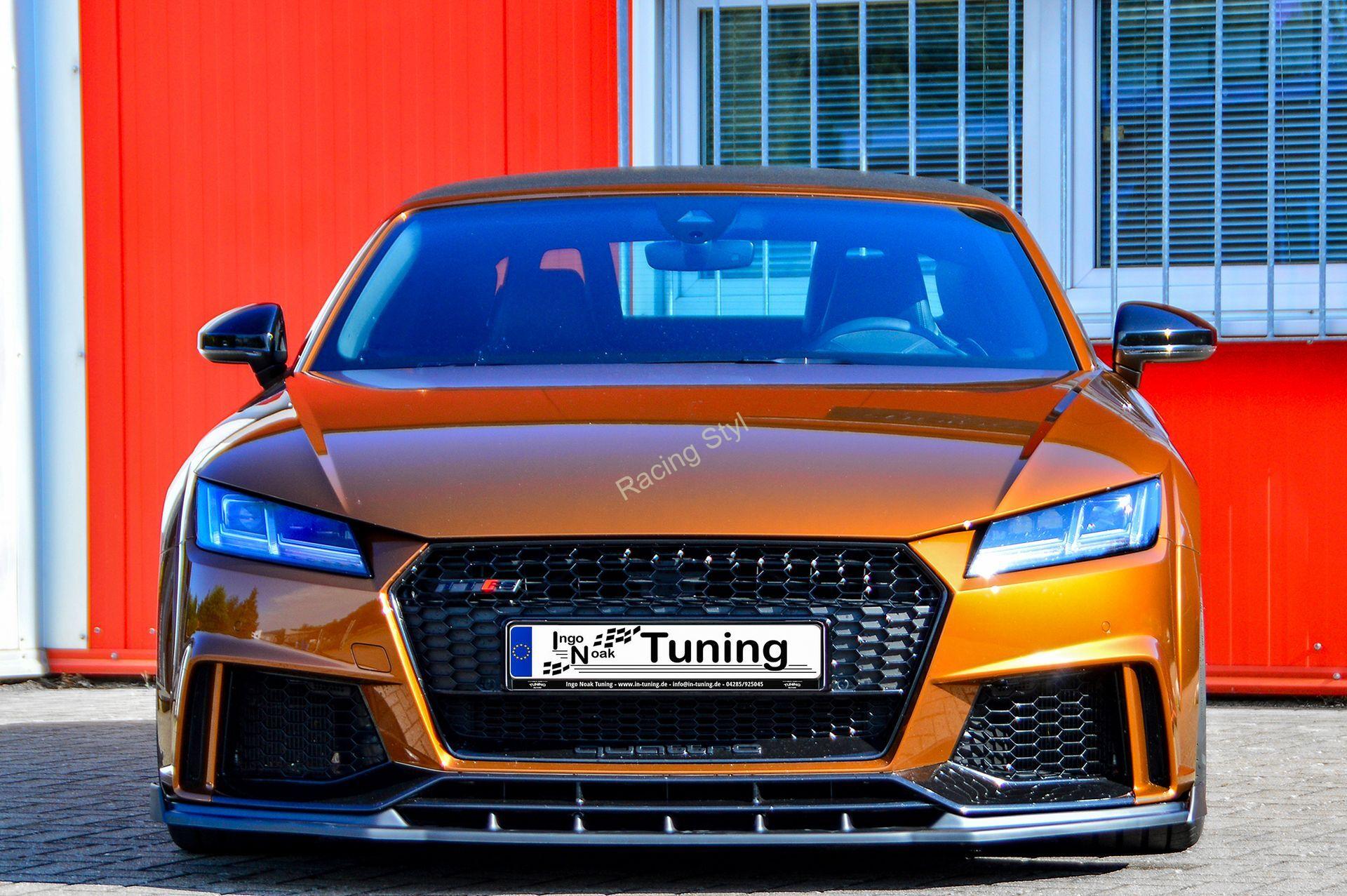Audi TTRS 8S přední spoiler lipa s křidélky IN Tuning Matt.