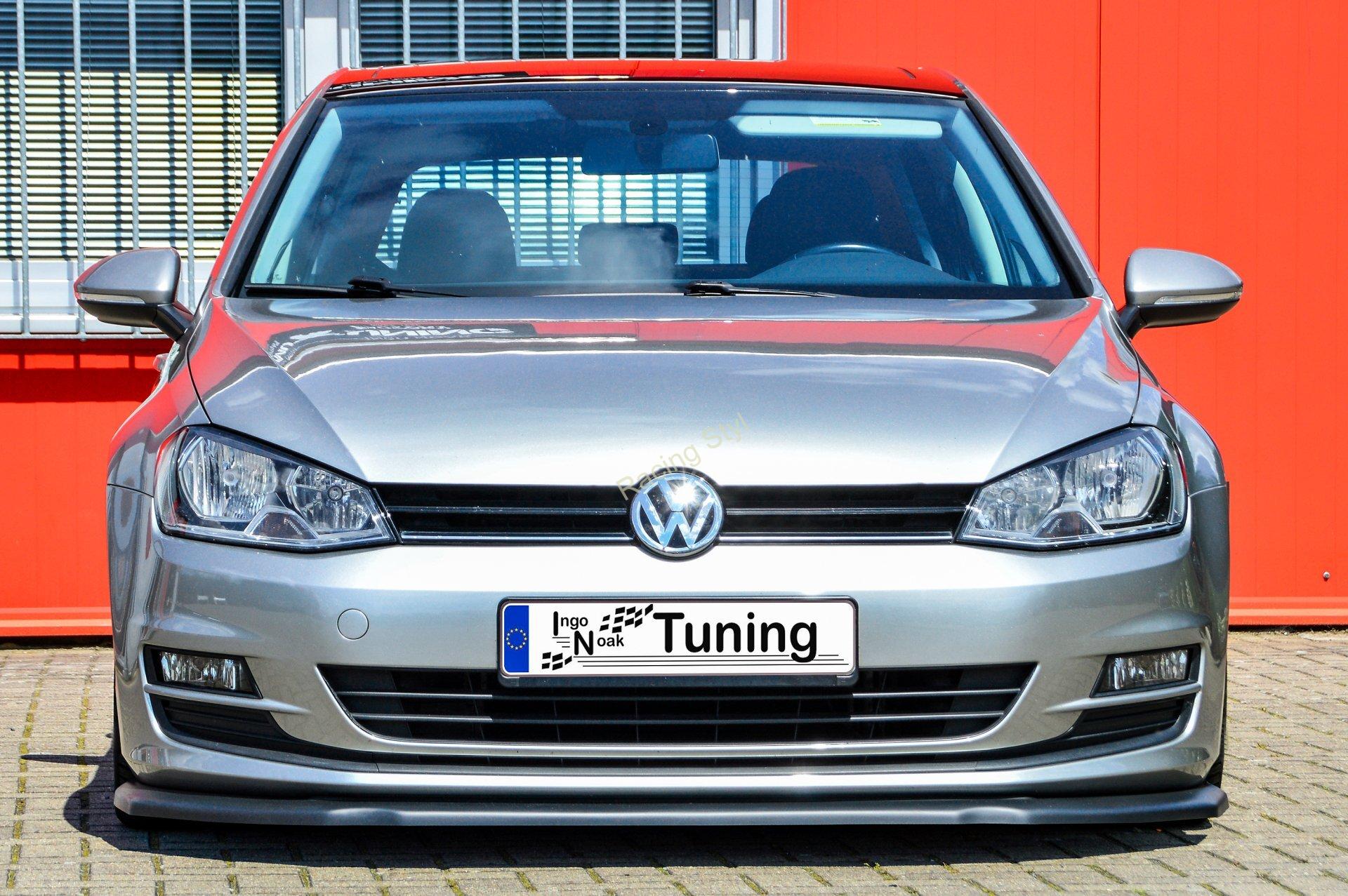 VW Golf 7 AU přední spoiler lipa IN Tuning Matt.