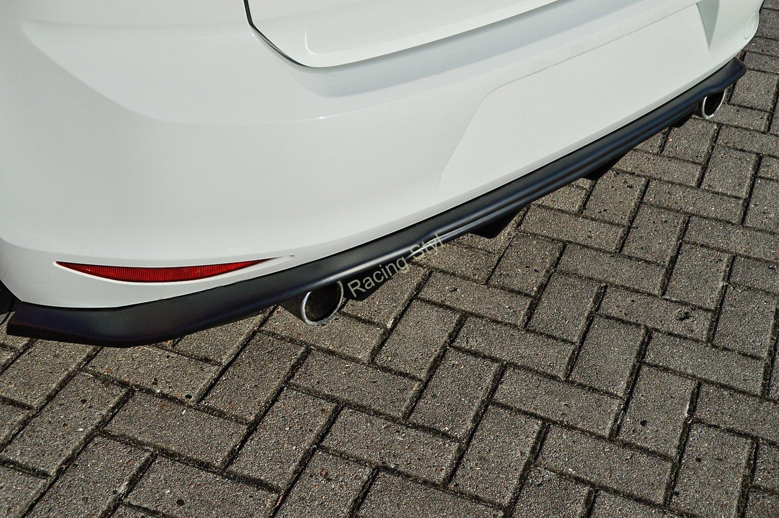 VW Golf 7 GTI/ GTD AU spoiler na zadní nárazník difuzor IN Tuning Matt.