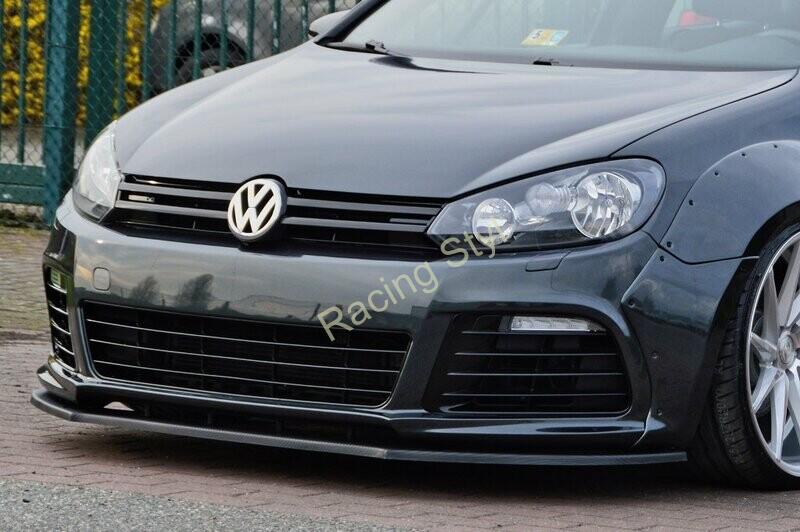 VW Golf 6R 1K přední spoiler lipa IN Tuning Matt.