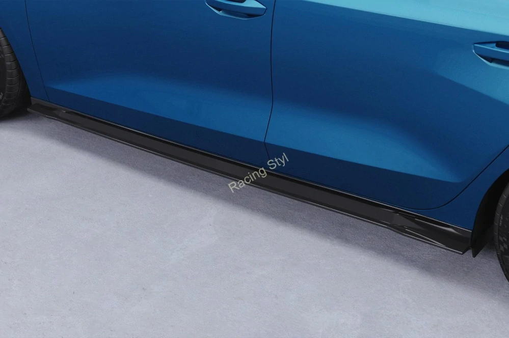 Audi A3 (8Y) nástavce na boční prahy Glossy Black CSR Lesk