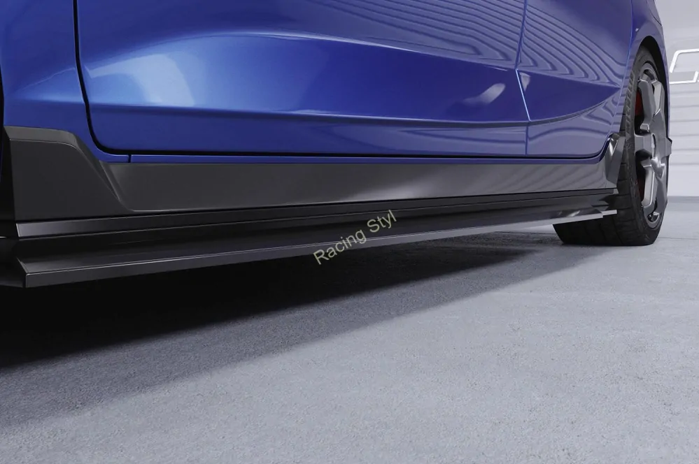 Hyundai I20 (BC3) N/ N-Line nástavce na boční prahy Glossy Black CSR Lesk.