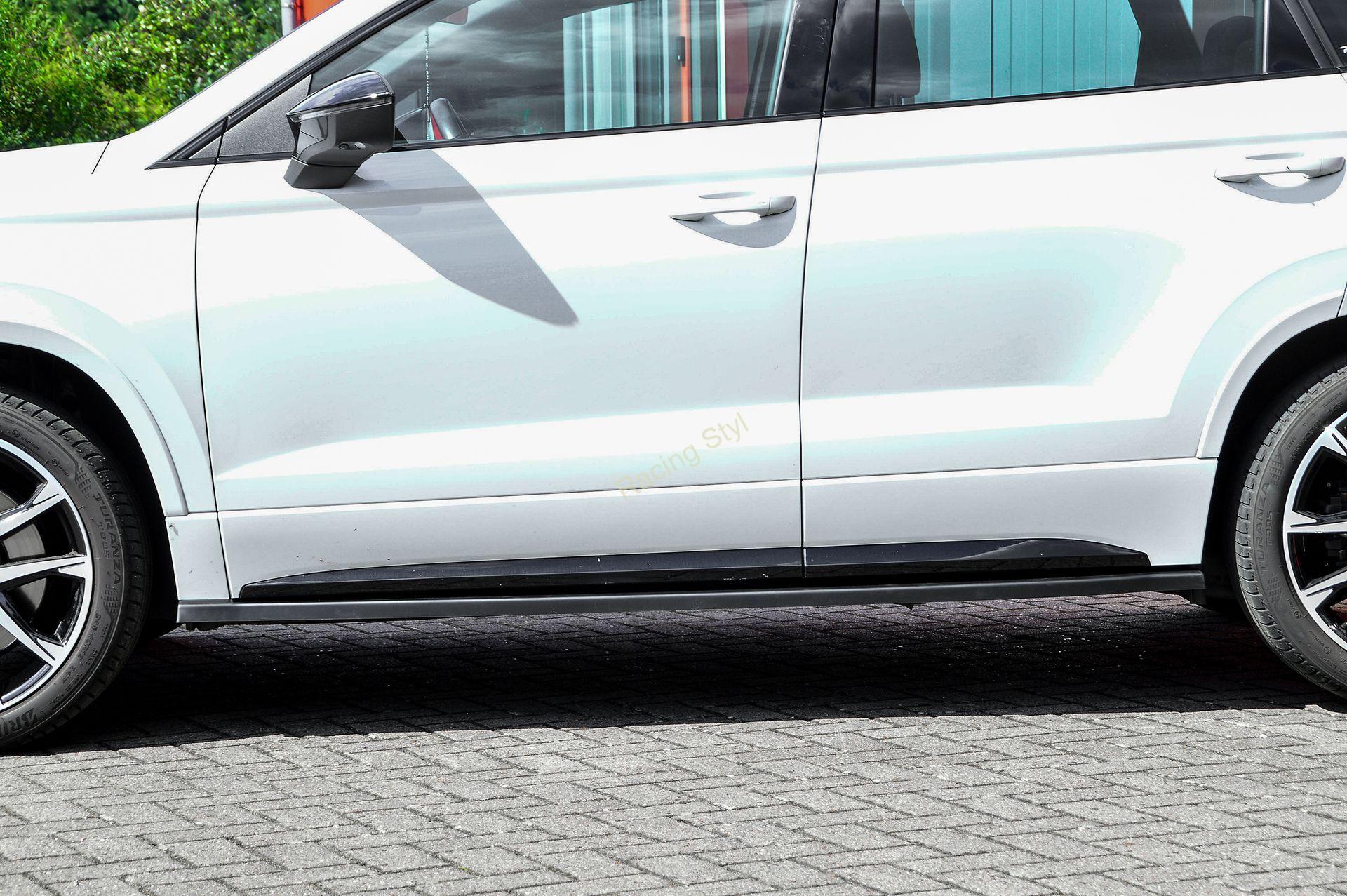 Cupra Ateca 5FP nástavce pod boční prahy IN Tuning Matt.