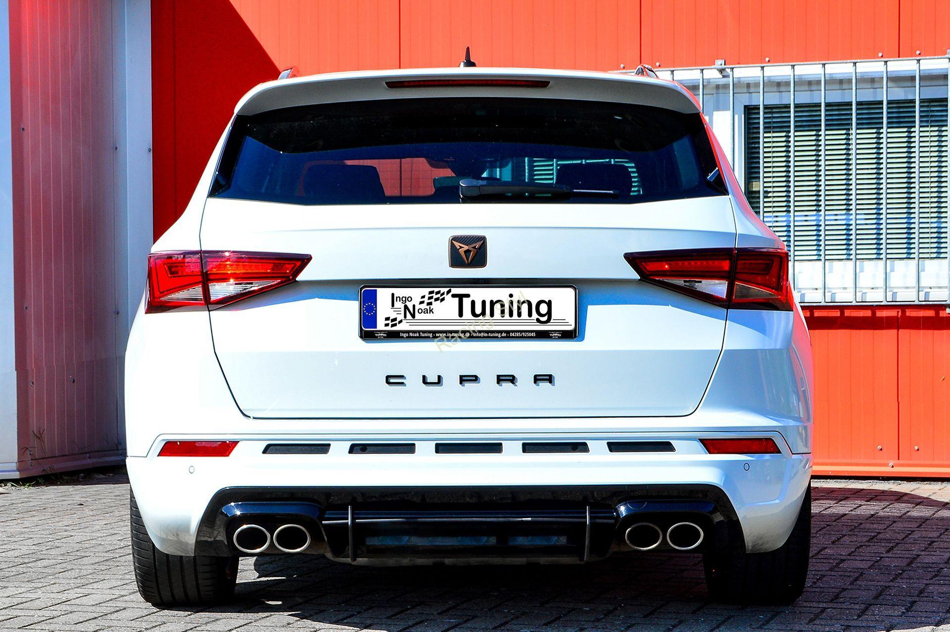 Cupra Ateca 5FP spoiler na zadní nárazník difuzor IN Tuning pro vozy s tažným zařízením