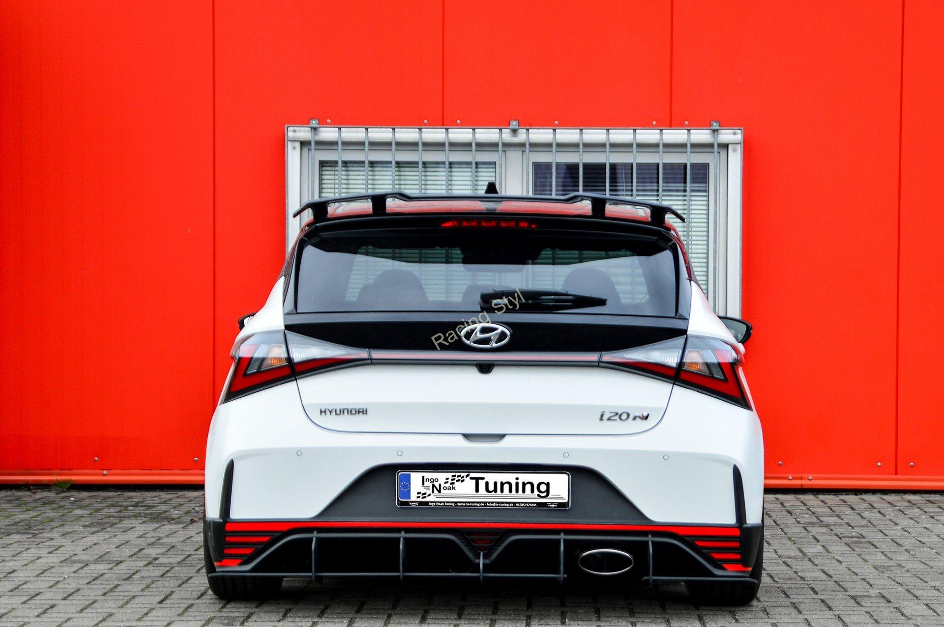 Hyundai I20N Performance spoiler na zadní nárazník difuzor IN Tuning
