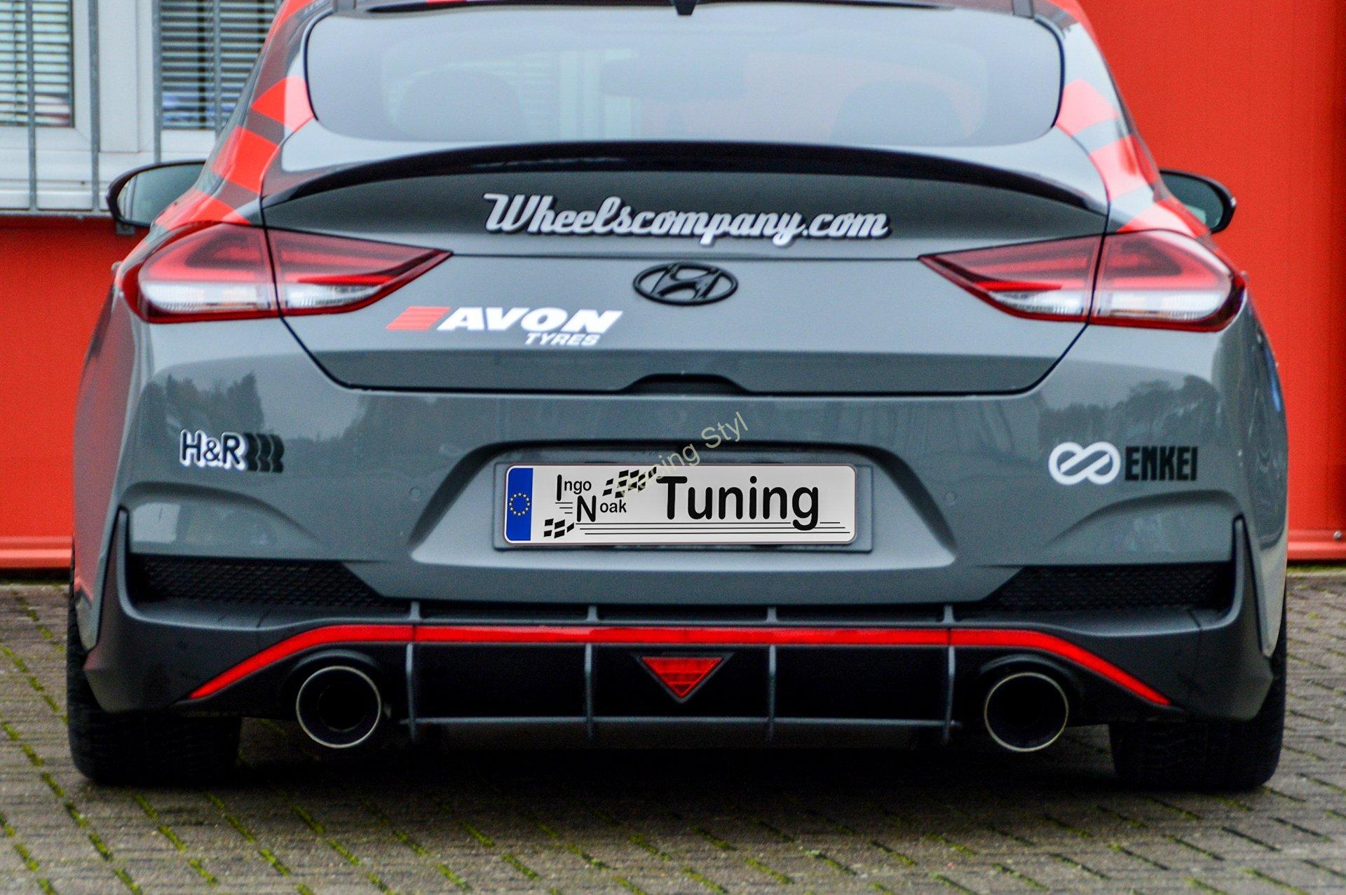 Hyundai I30N Fastback spoiler na zadní nárazník difuzor IN Tuning