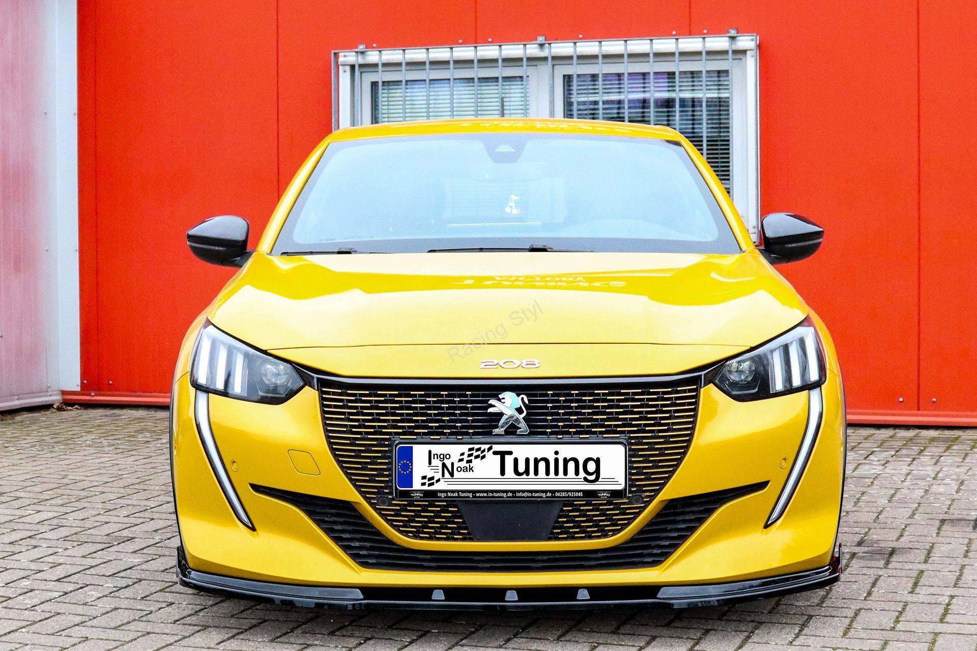 Peugeot 208 II GT/GT-Line přední spoiler lipa s křidélky IN Tuning