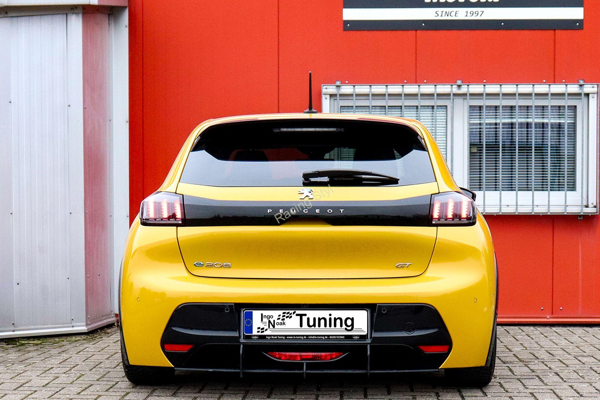 Peugeot 208 II/ e208 GT/GT-Line spoiler na zadni nárazník difuzor IN Tuning