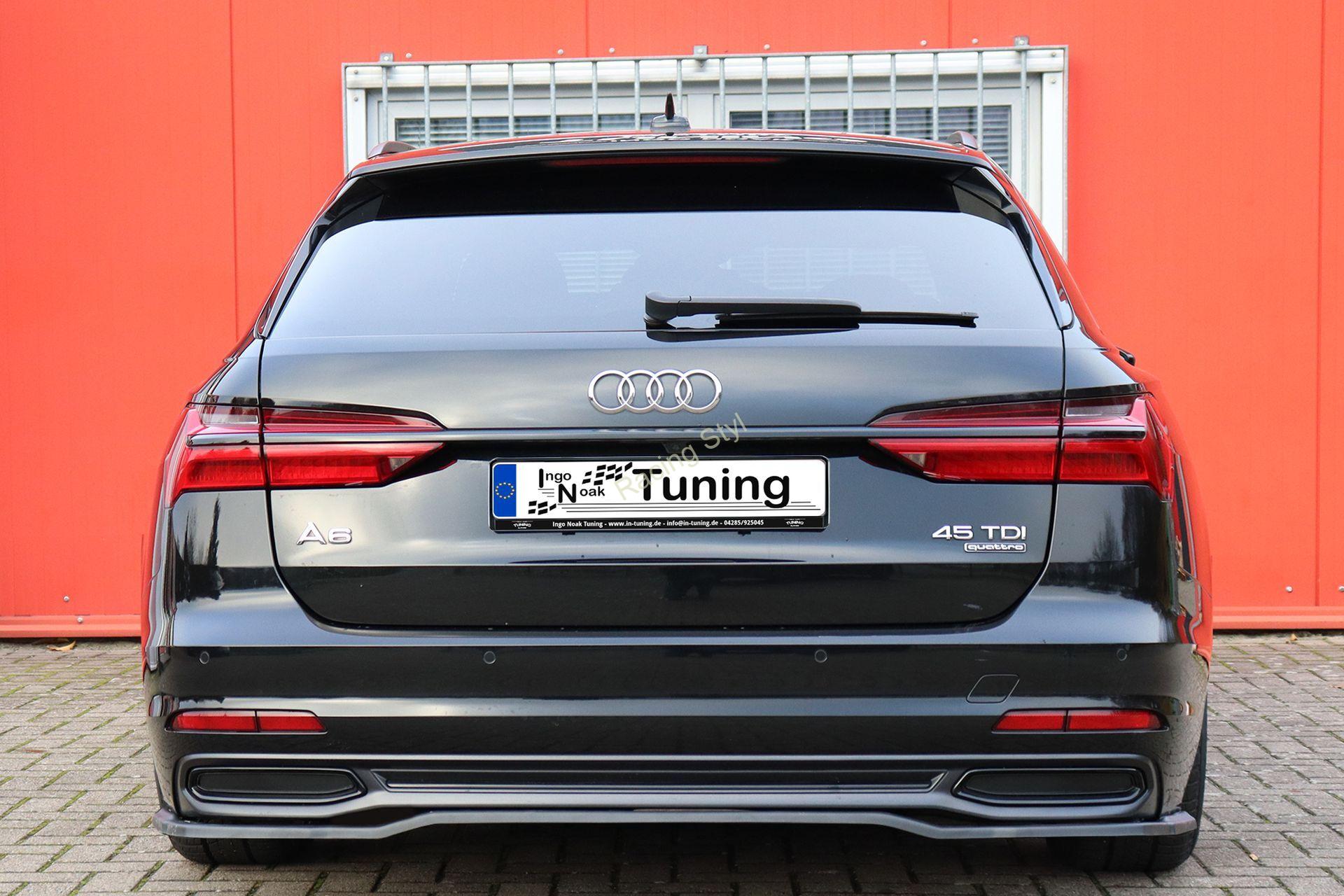 Audi A6 4K C8 spoiler pod zadní nárazník IN Tuning