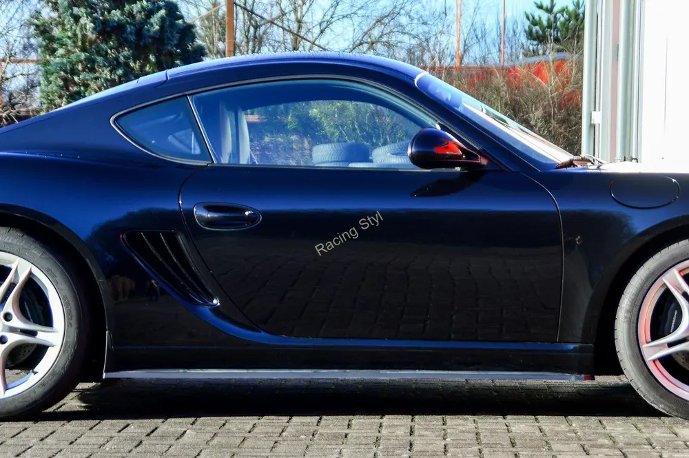 Porsche Cayman 987 nástavce pod boční prahy IN Tuning
