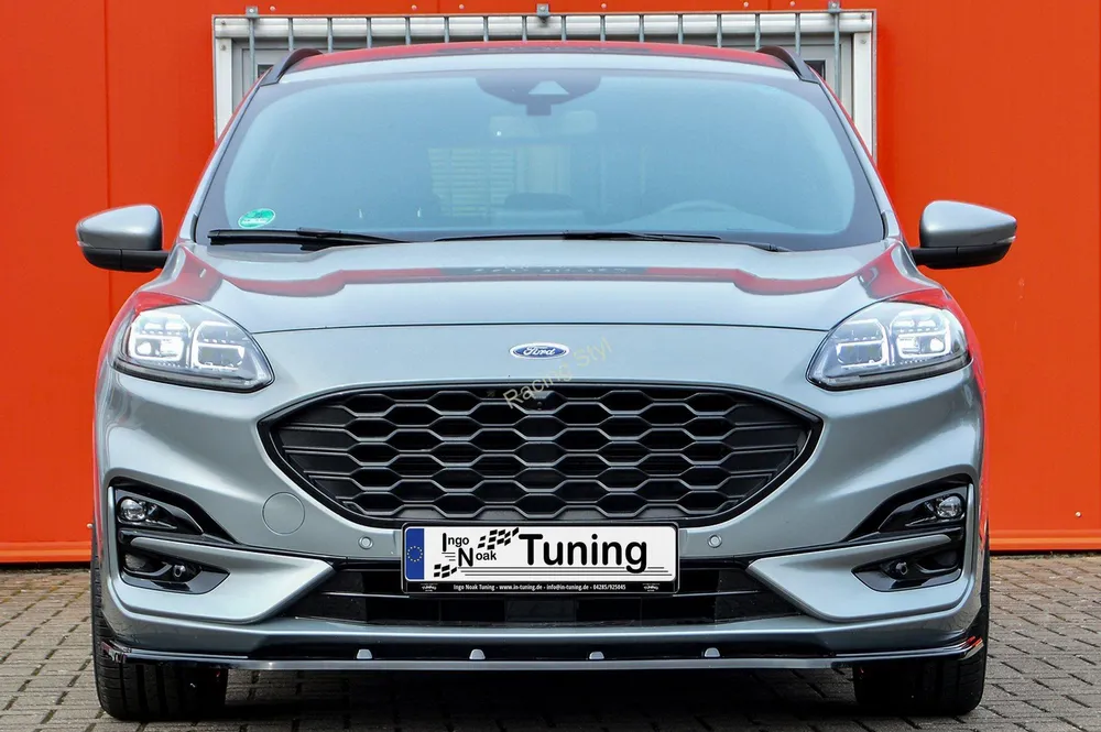 Ford Kuga 3 DFK ST-Line přední spoiler lipa Glossy Black IN Tuning Lesk.