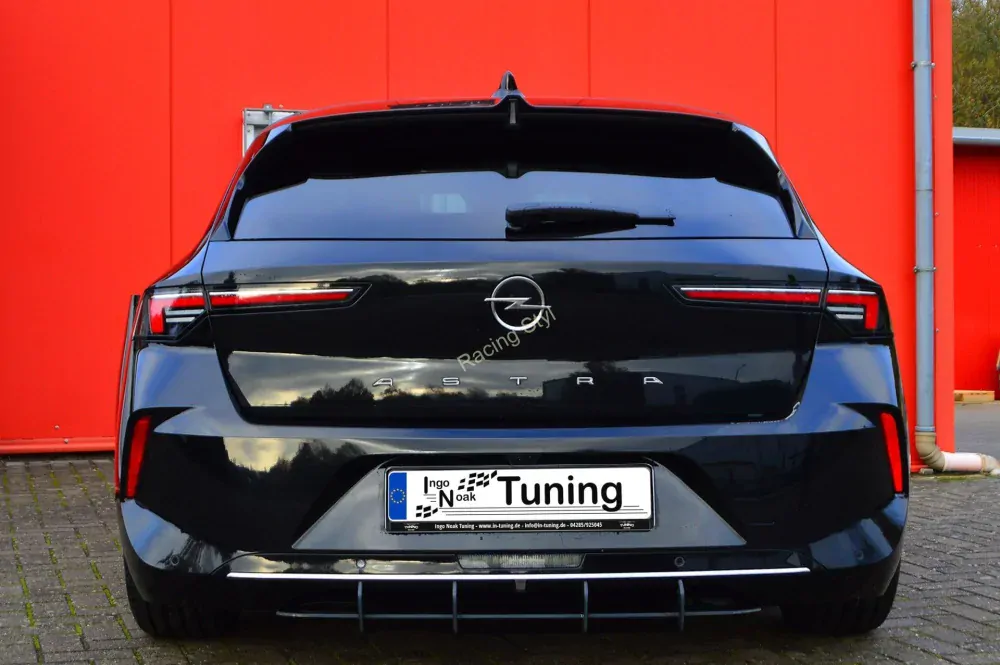 Opel Astra L Hatchback spoiler na zadní nárazník difuzor IN Tuning