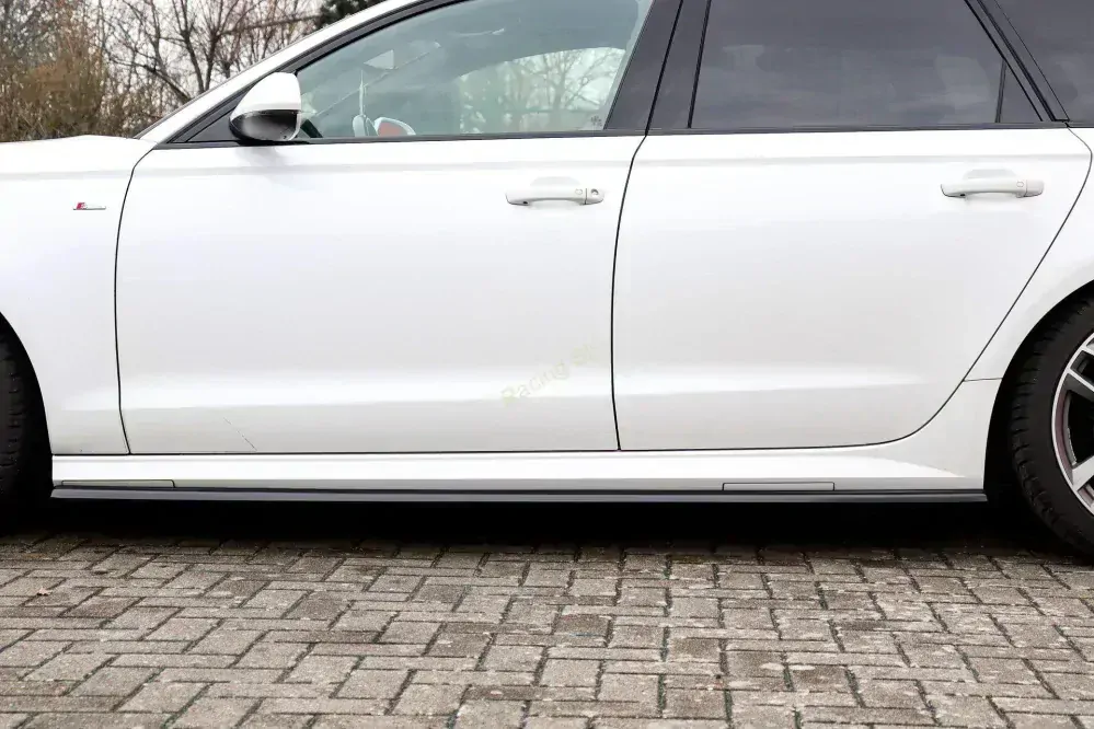 Audi A6 S-Line/ S6 C7 4G nástavce pod boční prahy IN Tuning Matt.