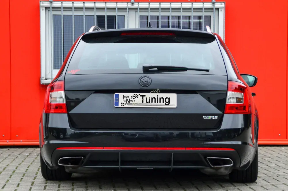 Škoda Octavia RS 5E difuzor na zadní nárazník IN Tuning