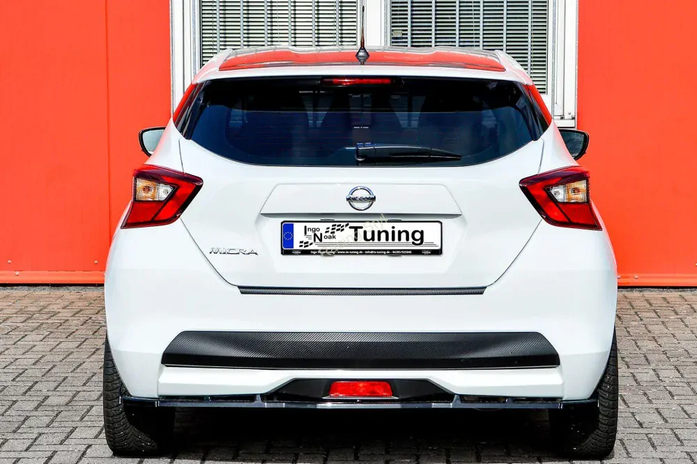 Nissan Micra 5 K14 spoiler pod zadní nárazník s křidélky IN Tuning