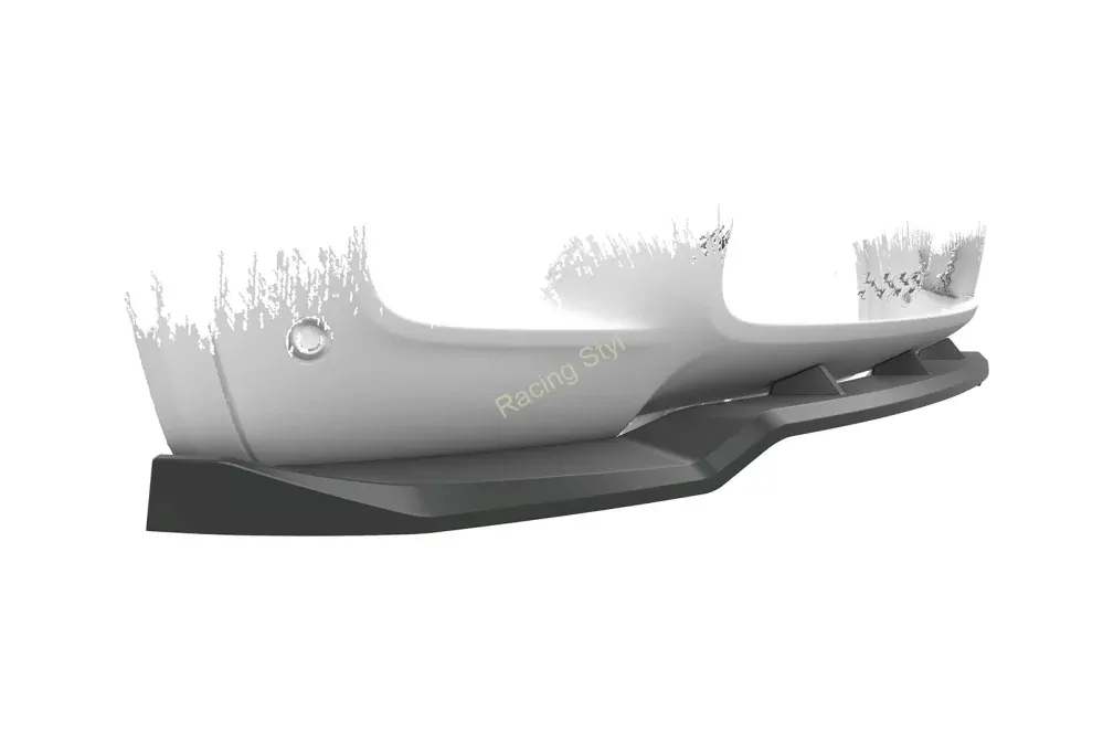 BMW X5 E70 M-Paket přední spoiler Glossy Black CSR Lesk.