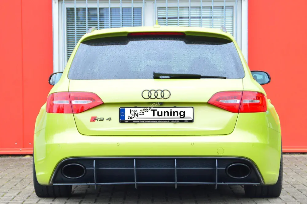 Audi RS4 B8 difuzor na zadní nárazník IN Tuning