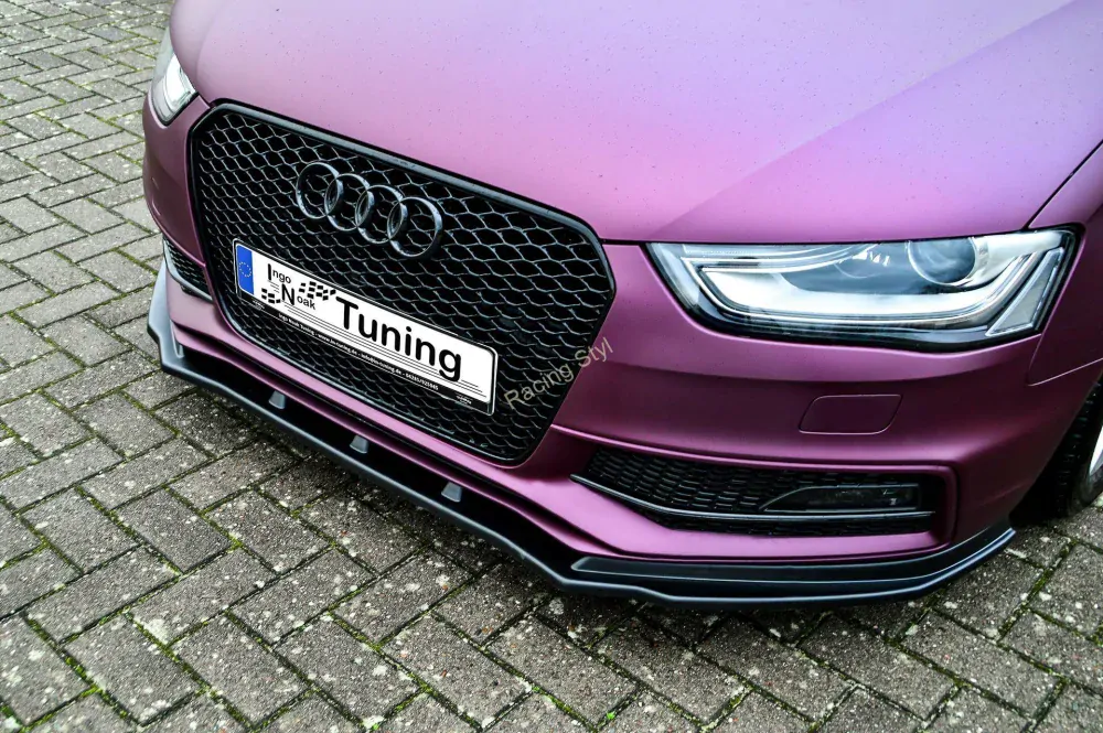 Audi A4 S-Line/ S4 B8 Facelift přední spoiler lipa IN Tuning Matt.