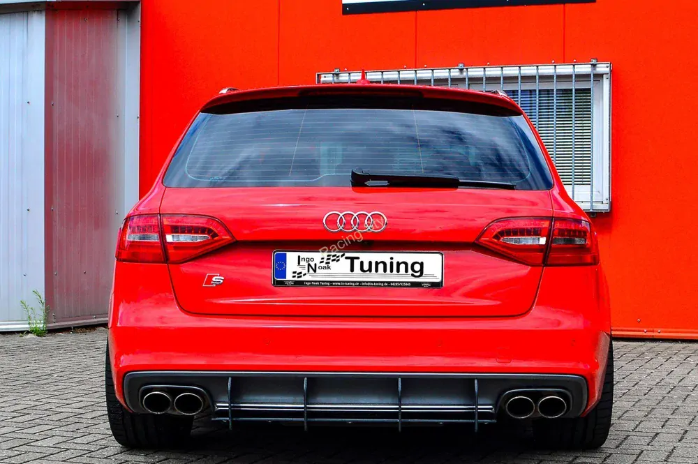 Audi S4 B8 Facelift difuzor na zadní nárazník IN Tuning