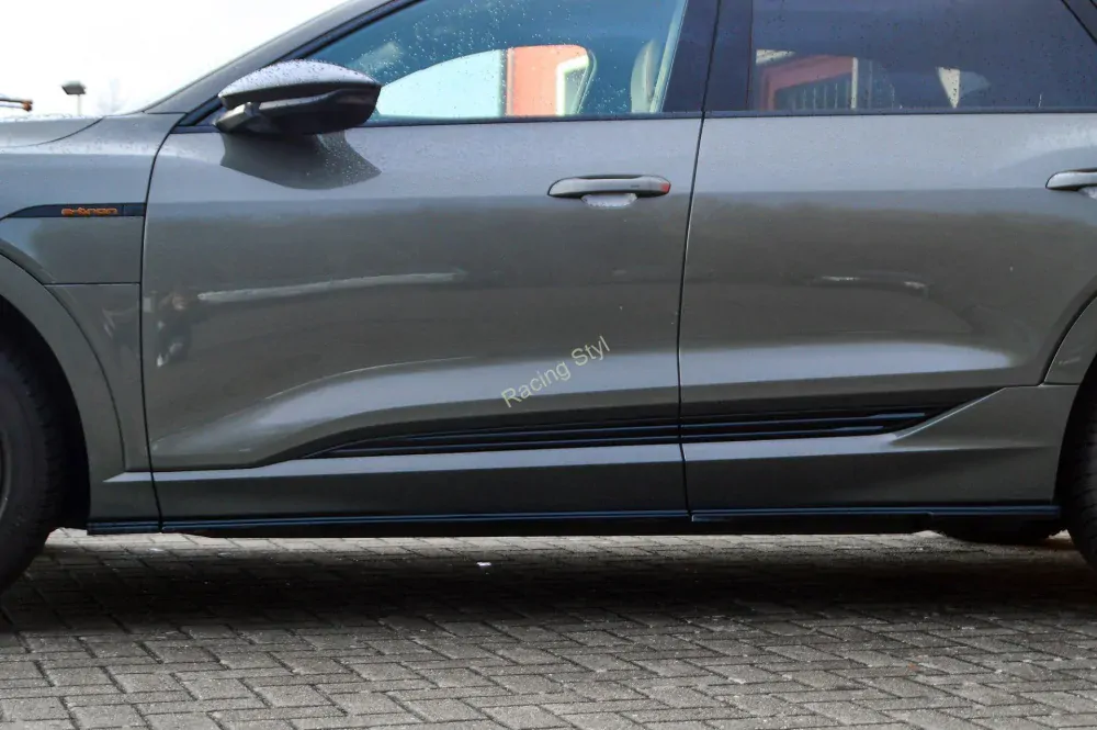 Audi E-Tron Quattro nástavce na boční prahy IN Tuning Matt.