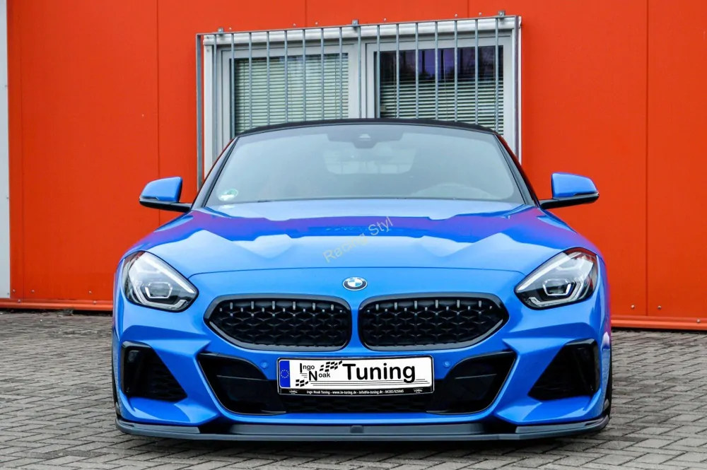 BMW Z4 G29 M-Paket spoiler pod přední nárazník lip IN Tuning Matt.
