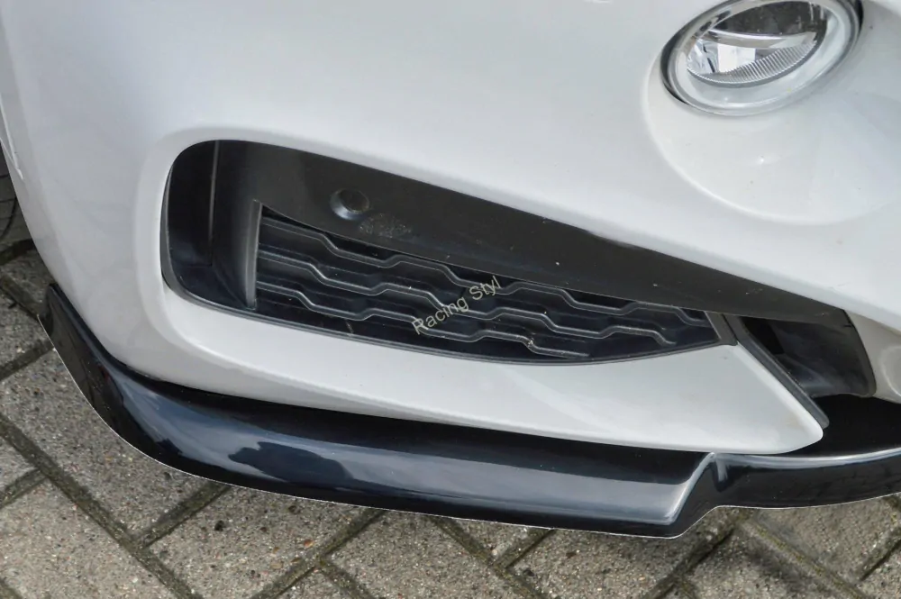 BMW X6 F16 M-Paket spoiler pod přední nárazník IN Tuning Matt.