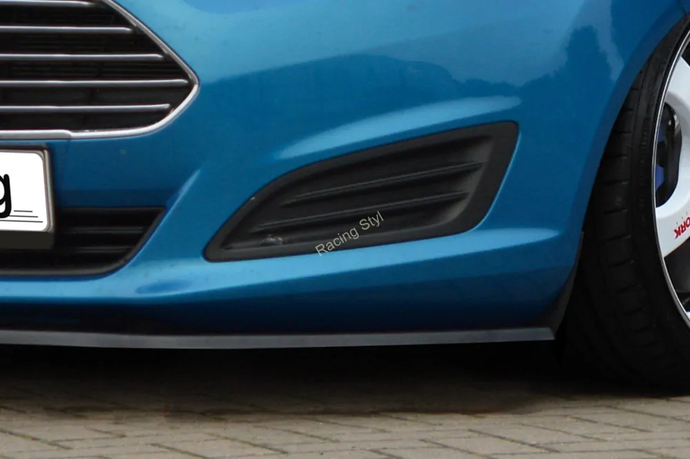 Ford Fiesta MK7 spoiler pod přední nárazník IN Tuning Matt.