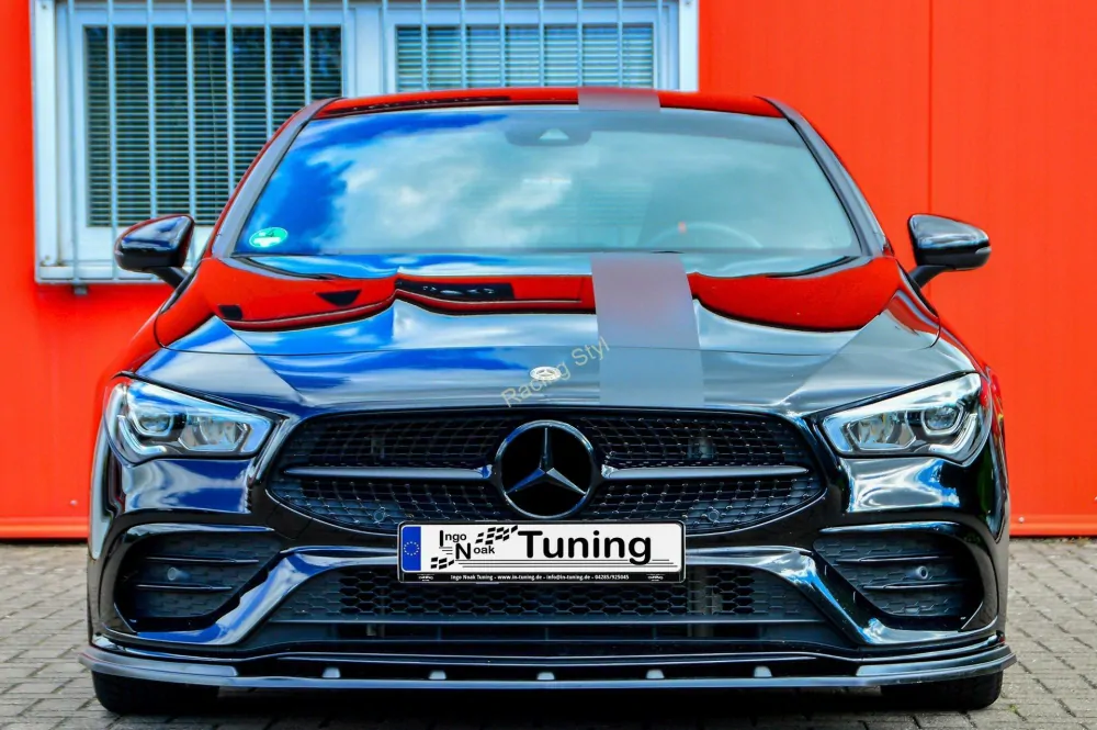 Mercedes Benz CLA AMG-Line C118/X118 přední spoiler lipa IN Tuning Matt.