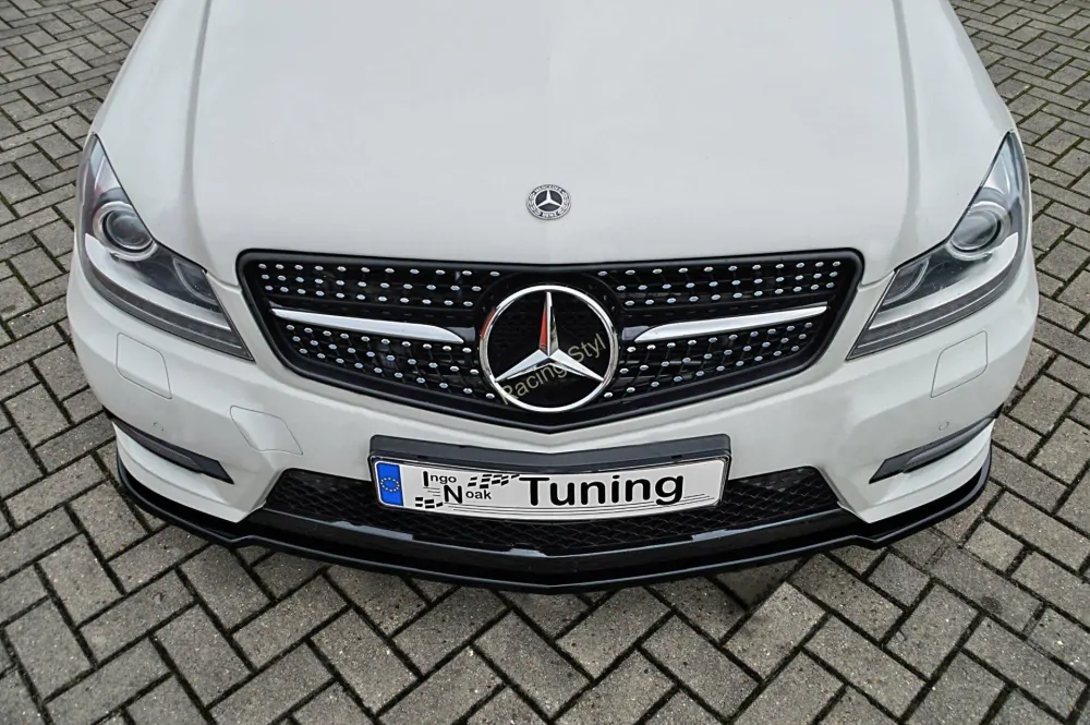 Mercedes Benz C W204/S204/C204 AMG-Line přední spoiler lipa IN Tuning Matt.