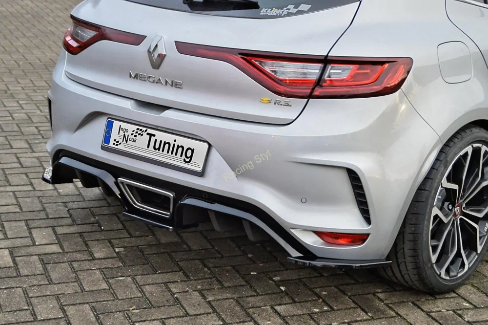 Renault Megane 4 RS Facelift spoilery na zadní nárazník IN Tuning