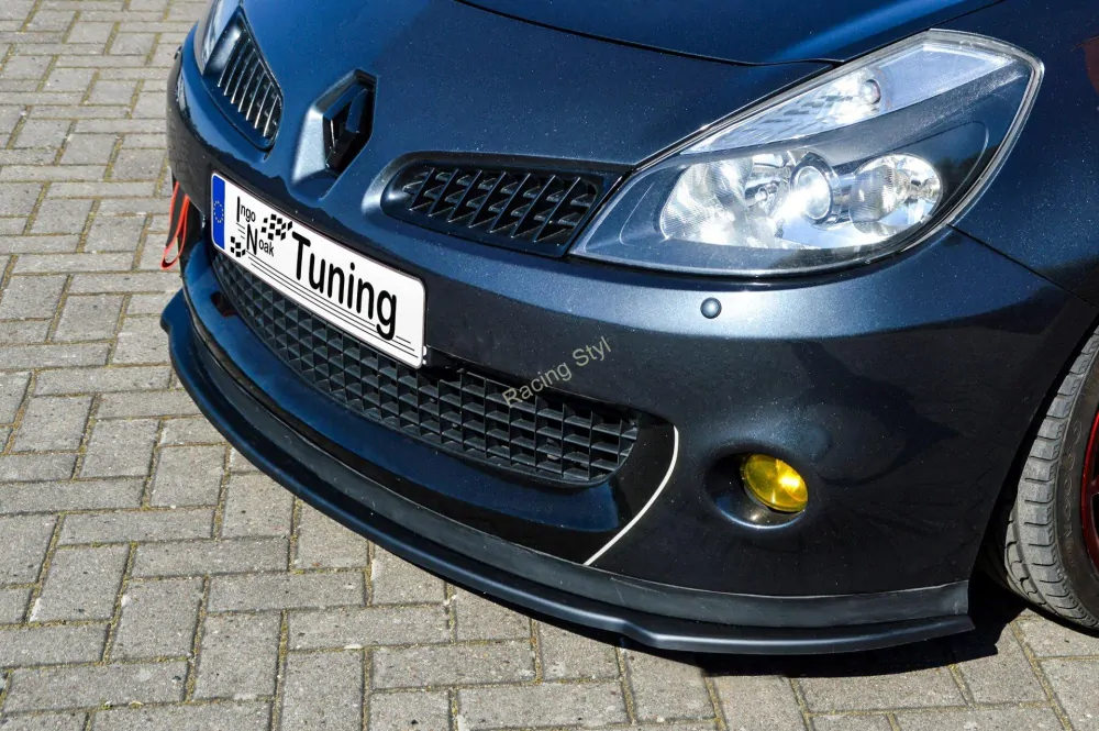 Renault Clio 3 Phase1 RS přední spoiler lipa IN Tuning Matt.