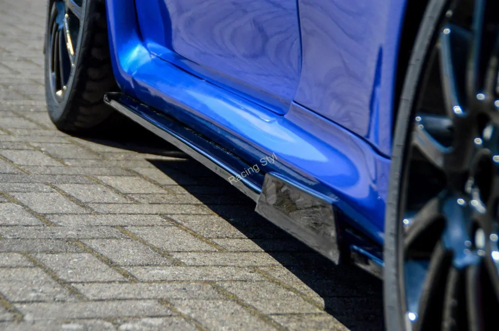 Renault Clio RS Phase 2 spoilery pod boční prahy Glossy Black IN Tuning Lesk.