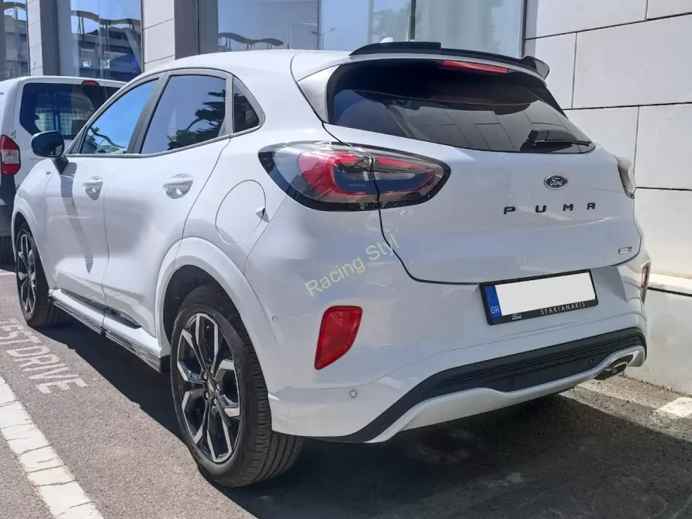 Ford Puma 2019- spoiler nad zadní okno Glossy Black MD Design Lesk.