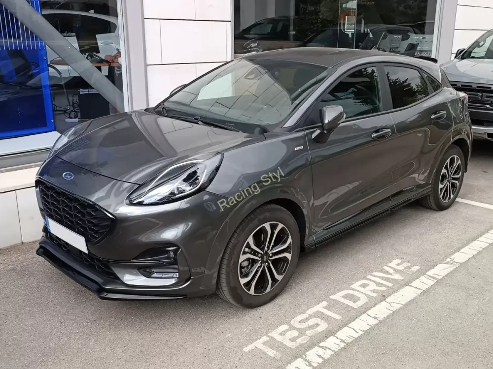 Ford Puma ST-Line 2019- přední splitter Glossy Black MD Design Lesk.
